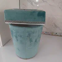 جای دستمال و سطل آشغال کاملا نو وسالم