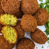 فلافل خونگی تعدادبالا