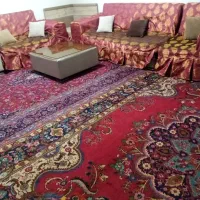 مبل هفت نفره ، فرش دستبافت ۱۲ متری