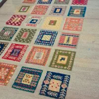 گلیم  فرش ۶ متری دوعدد