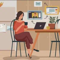 کار در منزل با حقوق ثابت و پورسانت