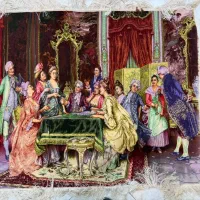 تابلوفرش دستباف پاستورباز