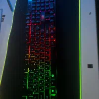 کیبورد گیمینگ نوع نوع. با کارتن. سالم و فول