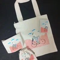 ست توت بگ،کاوردستمال کاغذی و...