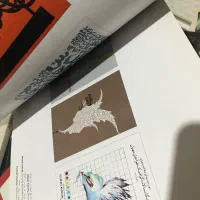 سه عدد کتاب پوسترگرافیک سربرگ و لوگو|کتاب و مجله آموزشی|رشت, نظری|دیوار