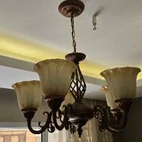 لوستر پنج شاخه