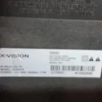 تلوزیون پنل شکسته ال ای دی ایکس ویژن ۴۳|تلویزیون و پروژکتور|تبریز, |دیوار