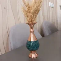 گلدان فیروزه و مس