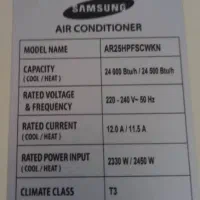 کولر گازی سامسونگ 24000