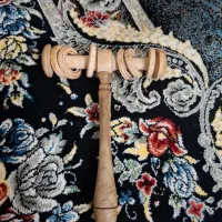 جغجغه چوبی کار دست