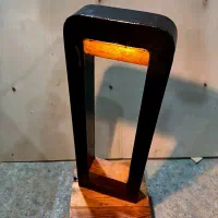 چراغ چمنی مدل هیواناچوب فلز باپوشش رزین پلی اورتان|لامپ و چراغ|خاوران, |دیوار