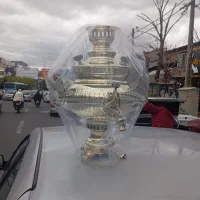 سماور برنزی ذغالی