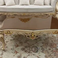 مبلمان استیل ۷ نفره و ناهار خوری ۸ نفره|مبلمان خانگی و میز عسلی|قم, شهرک قدس|دیوار