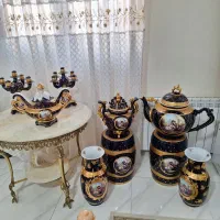 ظروف کمیاب عتیقه سورمه ای لیلی مجنون تزئینی دکوری