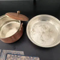 قابلمه وماهی تابه مسی