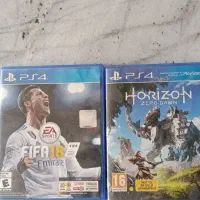 دیسک بازی ps4 فیفا ۱۸ و horizon zero dawn