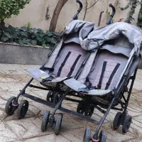 کالسکه خارجی دوقلو مارک بیبی کر|کالسکه و لوازم جانبی|مشهد, فاطمیه|دیوار