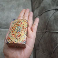 جعبه جواهر با استخون شتر