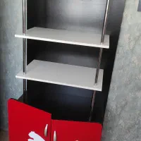 تخت و کمدو تشک طبی۱۸۰ در ۹۰ویک عددمیز تحریر وصندلی|تخت و سرویس خواب|اردبیل, |دیوار