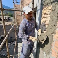 سیمانکاری نما شسته|خدمات پیشه و مهارت|گنبد کاووس, |دیوار