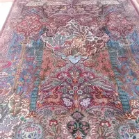 فرش 6متری کاشمر دست باف (طرح شکاری)|فرش|چهارباغ, |دیوار