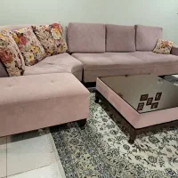 مبل ال ۷ نفره به همراه میز جلو مبلی