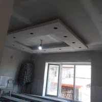 اجرای کناف پانل pvcکاغذ دیواری جاتیوی