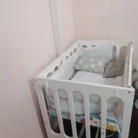 تخت کنار مادر در حد نو