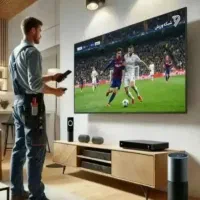 تنظیم تلویزیون نصاب براکت نصب پایه دیواری