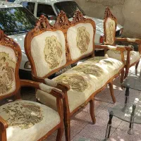مبل 9 نفره سلطنتی|مبلمان خانگی و میز عسلی|مرودشت, فیروزی|دیوار