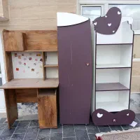سه تیکه کمد بچه و میز کامپیوتر، mdf باکیفیت