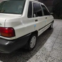 پراید مدل 84 شاسی سالم سفید برفی