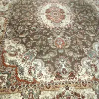 فرش‌تمام‌نخ‌3/4گردویی‌700شانه