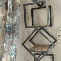 شلف فلز و چوب