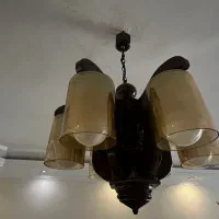 سه عدد لوستر به همراه دو عدد لوستر اتاق خواب|لوستر و چراغ آویز|تهران, سهروردی|دیوار