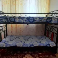 تخت فلزی دو طبقه