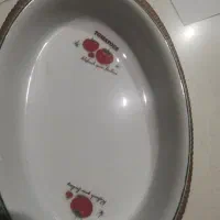 ظروف طرح گوجه و گل بهاری|ظروف سرو و پذیرایی|تهران, امانیه|دیوار