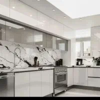 نصب ماربل شیت وبین کابینتی