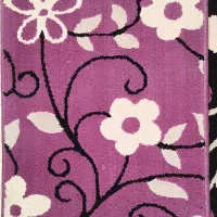 فرش فانتزی با دو تا پا دری