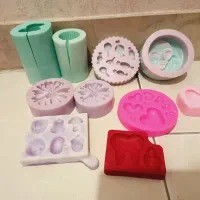 قالب سیلیکونی شمع|صنایع دستی و سایر لوازم تزئینی|ری, ولی آباد|دیوار