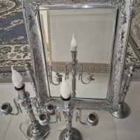 آینه و شمعدان