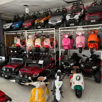 *وسپا*موتور بچگانه/۲موتوره لاستیک اسفنجی موزیکال