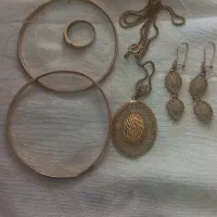 النگو. گوشواره گردنبند زنجیر.حلقه|جواهرات|شیراز, سلطان آباد|دیوار