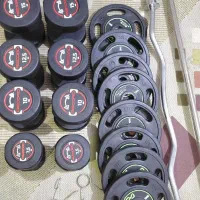 ست حرفه ای باشگاهی دمبل و صفحه