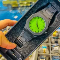 ساعت مچی مردانه پرشین بلک/تمام مشکی قفل پروانه ای|ساعت|مشهد, گاز|دیوار