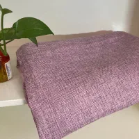 تعدادی پارچه کتان حصیری  نو مناسب پنل پرده وکوسن