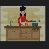 خانم منظم برای نظافت