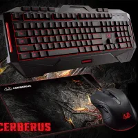 ست کامل موس کیبورد ایسوس Cerberus|قطعات و لوازم جانبی رایانه|رشت, گلسار|دیوار