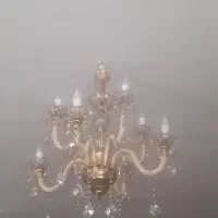 لوستر ۸شاخه شامپاینی