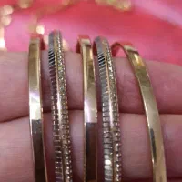 النگو طلا همگی سالم و نو